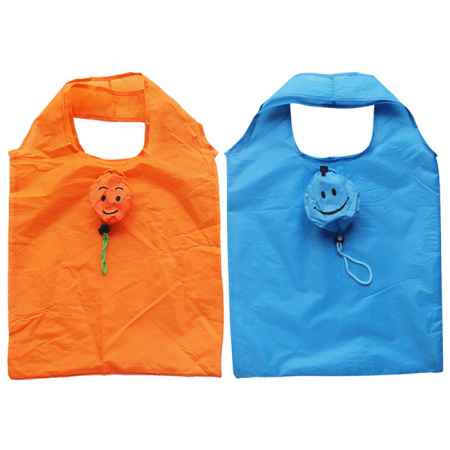 B128 스마일 바쿠백 시장가방 장바구니 폴더블 포켓 접이식 가방 인쇄 주문제작 답례품 #3