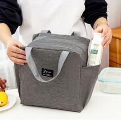 사이드포켓 보온 보냉백 도시락가방 피크닉