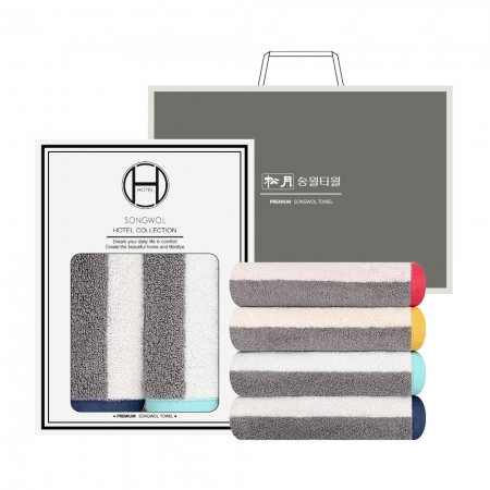 [송월타올] 컬러웨이 180g 2매입 H #3