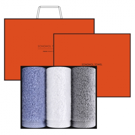 [송월타올] 40수 항균 180g 3매입 H #2