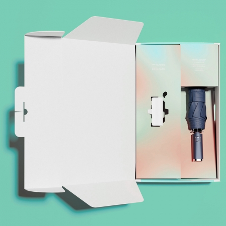 루티네 선물세트 베이직 3단 자동 우양산 + 보조배터리 #4