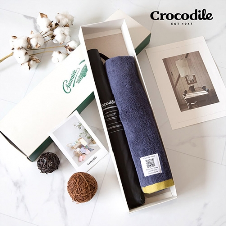 크로커다일 2단 레터링우산 + 투톤보다 호텔 수건 #4