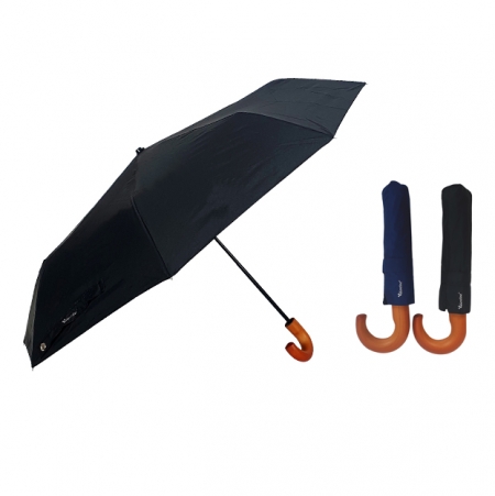 손잡이 폰지 3단 우산 J형 h21 #2
