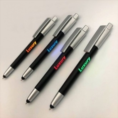 볼펜 컬러 라이트펜 터치펜 컬러 로고