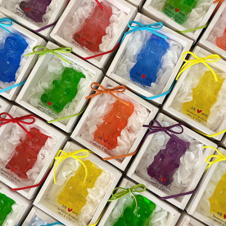 답례품 젤리숍 곰돌이 수제비누 주문제작 핸드메이드 #2