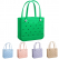 B171 펀칭 비치백 물놀이 목욕 실리콘 젤리 가방 인쇄 주문제작 답례품