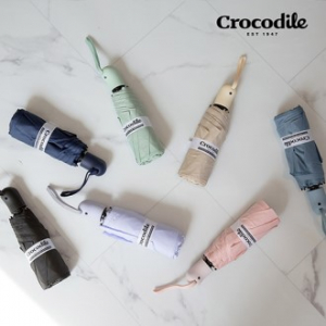 크로커다일 5단 자동 레터링 우산