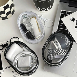 투명 미니키링 PVC 파우치 마H36