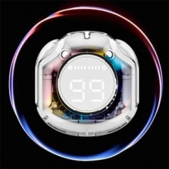 뉴클 레인보우 LED 블루투스 이어폰