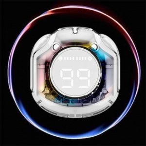 뉴클 레인보우 LED 블루투스 이어폰