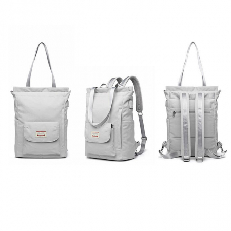 심플 패션 멀티 백팩 노트북백팩 배낭 학생 인쇄 주문제작 입사 기념품 가방 답례품 AB043 #3