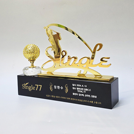 골프트로피 금속 싱글 이글 RSN07 #3