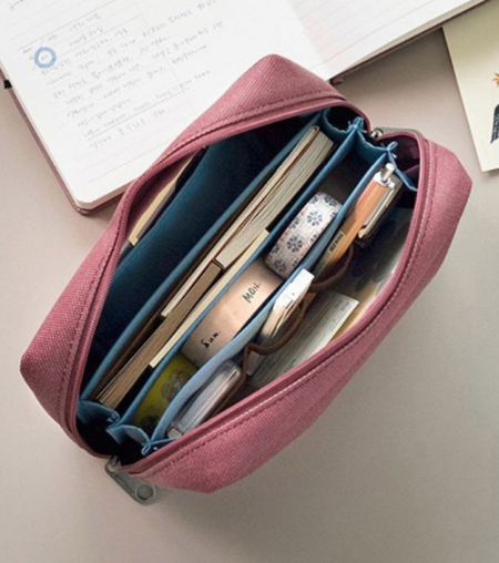 미니파우치 아코디언파우치 아코디언미니가방 아코디언보조가방 서류통장정리파우치 #3