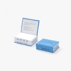 3측면컬러 하드양장 점착메모지 100x75 300매