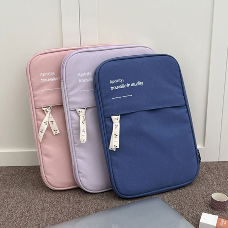 AN087 베이직 코튼 노트북 파우치 태블릿 파우치 인쇄 기념품 노트북 서류 가방 주문제작 답례품 #3