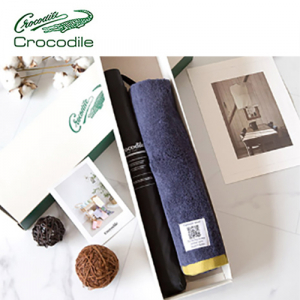 크로커다일 40수코마사 타올+2단 우산세트-43번세트