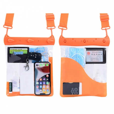 B175 방수 숄더 겸 크로스백 빅사이즈 방수팩 물놀이 가방 물놀이 방수 백 인쇄 주문제작 답례품 #2