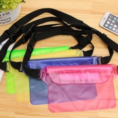 B176 3단 방수 힙색 빅사이즈 방수팩 물놀이 가방 물놀이 방수 백 인쇄 주문제작 답례품