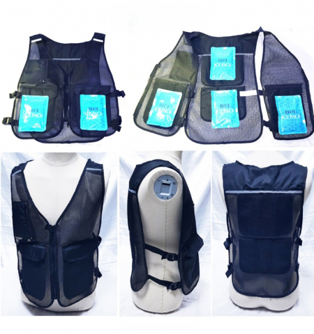 얼음조끼 냉감 쿨링 아이스 조끼+ 선풍기 선물 #2