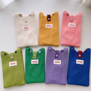 라이스 파스텔 여행가방 니트백