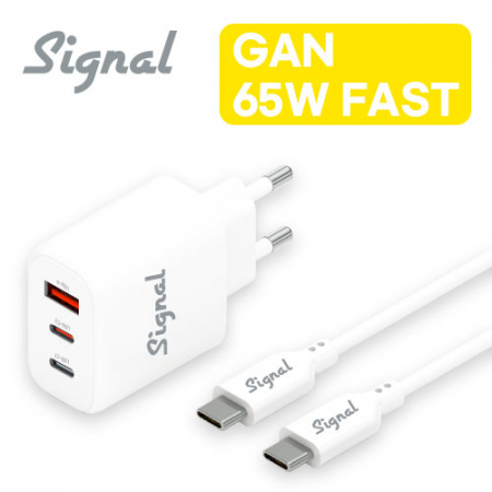 Signal GAN PD 65W 초고속 가정용 충전기 CTOC 1.2M 케이블 포함 #2