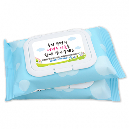 크린 광고 물티슈 캡형(20매) #2