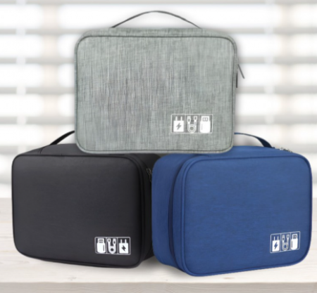 대용량 케이블 파우치 충전기 usb 정리 파우치 #2