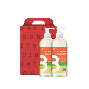 레인보우샵 올인원 주방세제 500ml  2P 선물세트
