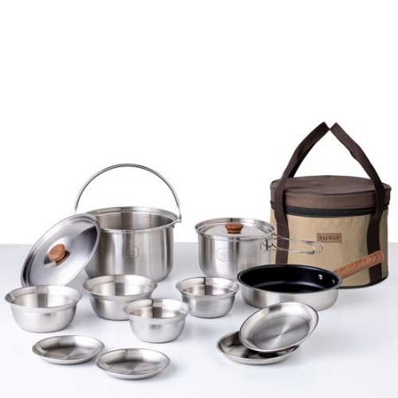 바이마르 뉴본 스텐 삼중바닥 냄비 캠핑풀세트 #2