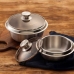 작은이미지: 바이마르 히든쉐프 IH스텐 통삼중 가마솥 (18cm) (2~3인용) #2