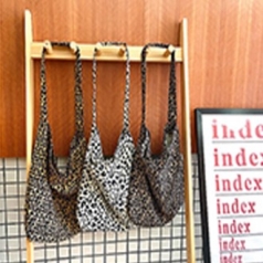 데일리 호피 에코백 숄더백