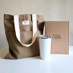 센트라도 에코백+로하스 텀블러 세트