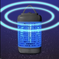 독일 짐어만 블루라이트 모기퇴치기 버그킬러 전기모기채 냄새 연기없는 살충기 파리채 선물용 사은품