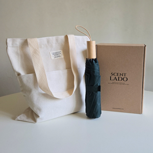 센트라도 에코백 + 3단 양우산 세트