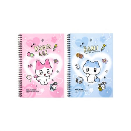 카카오프렌즈  골골즈 6분할 스프링 노트 #5