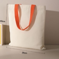 오렌지 컬러 웨빙 에코백 35-40