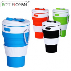 [보틀로만] 폴드(접이식)실리콘 텀블러 420