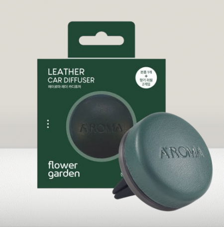 아로마 레더 카 송풍구형 디퓨저 차량용 방향제 #4