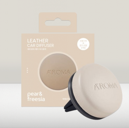 아로마 레더 카 송풍구형 디퓨저 차량용 방향제 #2