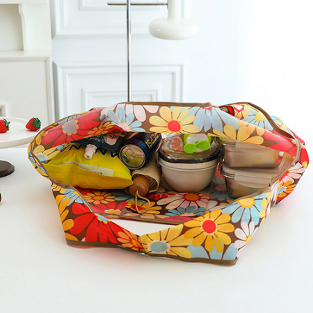 특대형 포켓형 장바구니 포켓장바구니 시장가방 쇼핑백 // 인쇄가능 #5