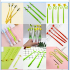 마하 캐릭터 실리콘 볼펜