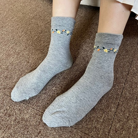 여성 무압박 플라워 양말 건강양말 #4