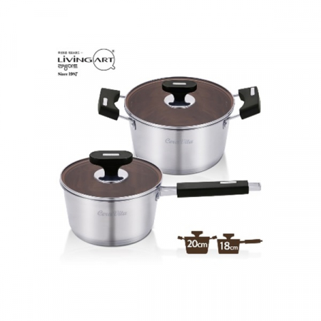 세라비타 인덕션 스텐 냄비 2종 #2