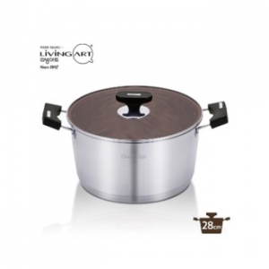 세라비타 인덕션 스텐 곰솥냄비 28cm