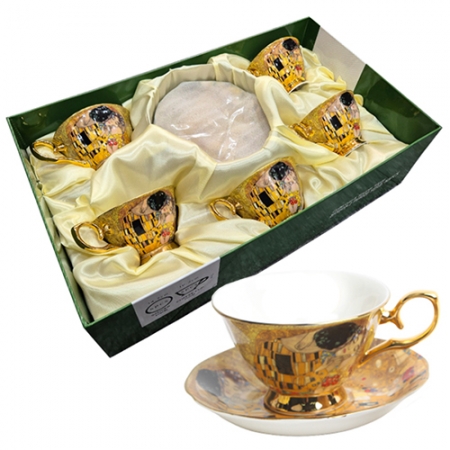 키스명화 본차이나 커피잔 5인세트 #2