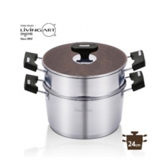 세라비타 인덕션 스텐 찜기 24cm
