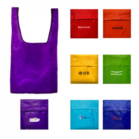 접이식 장바구니  무지 포켓가방 #2