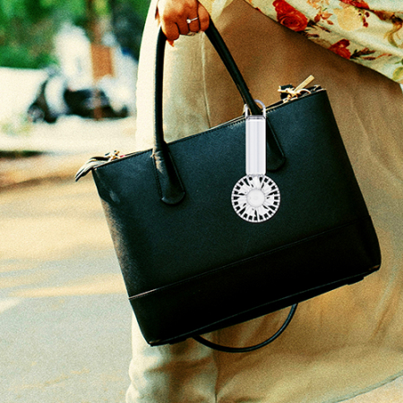 블루스톰 F19 초미니 휴대용 선풍기 투명 #7