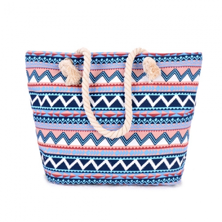 패턴 대용량 캔버스 에코백 #2