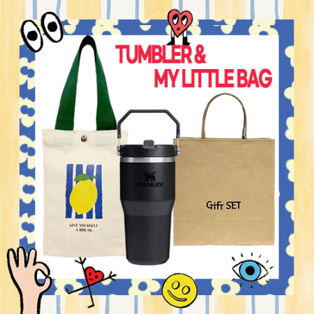 스탠리 텀블러 플립스트로591ml 블랙(파우치+쇼핑백포함) #4